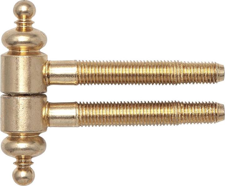Produktbild SFS Einbohrband mit Zierkopf, ø 16 mm, Bandhöhe 63 mm, Stahl schwarz antik