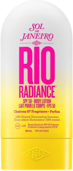 Sol de Janeiro Rio Radiance SPF 50 Body Lotion 200 ml (Sonnencreme Gesicht, SPF 50, 200 ml)