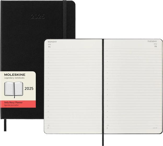Moleskine Tageskalender (A5, Englisch)