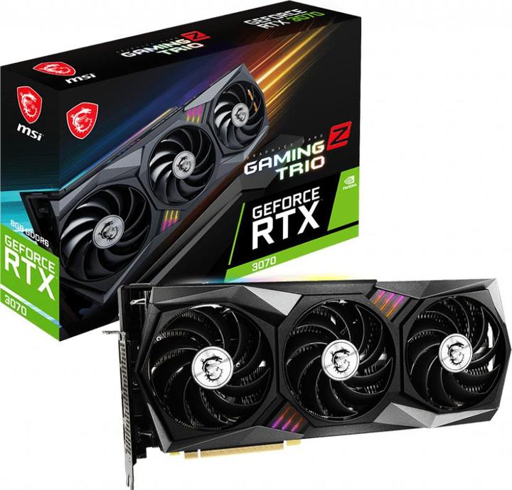 Produktbild MSI GeForce RTX 3070 Gaming Z Trio LHR (8 GB)