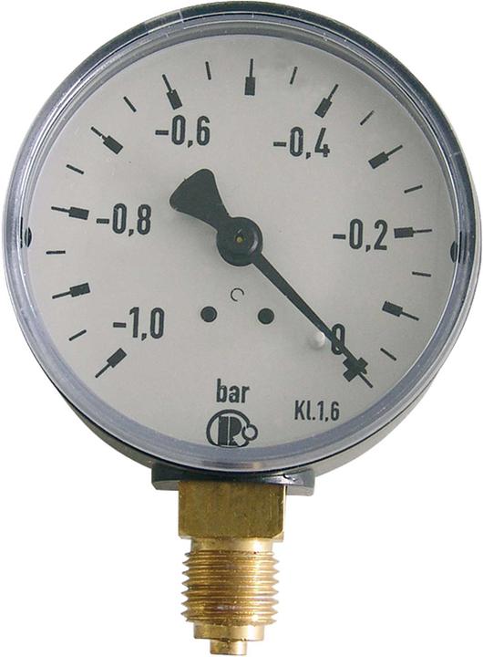 Actual product image R&G vacuum meter (0/-1 bar)