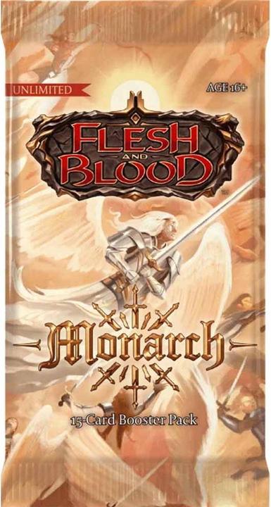 Actual product image Flesh and Blood Monarch Unlimited Edition Booster Display (English, Booster display)