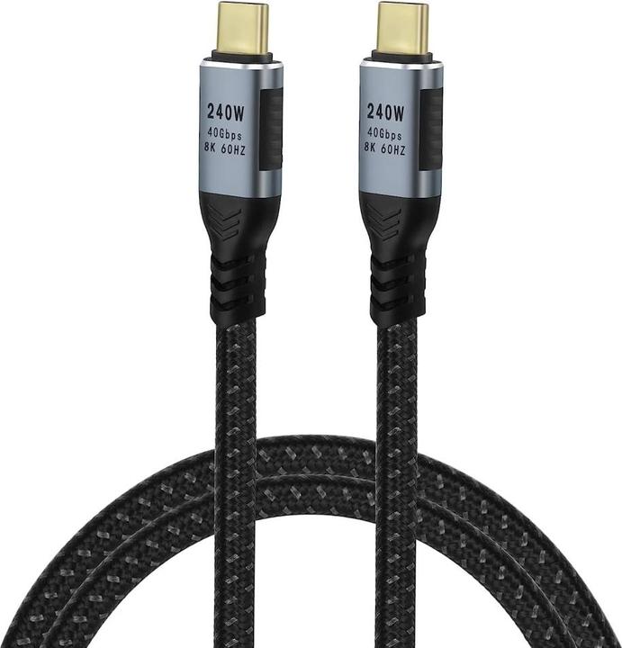 Image du produit PowerGuard Câble USB-C USB4 Gen3x2 240W 50cm Data & Charge (0.50 m, USB 4.0, 240 W)