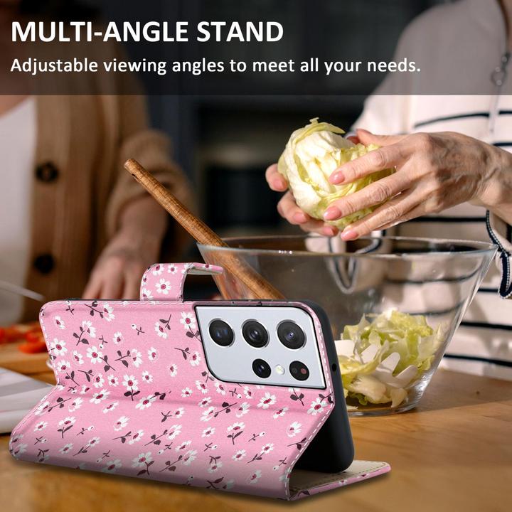 Actual product image Cadorabo Book cover with print (Samsung Galaxy S21 Ultra)