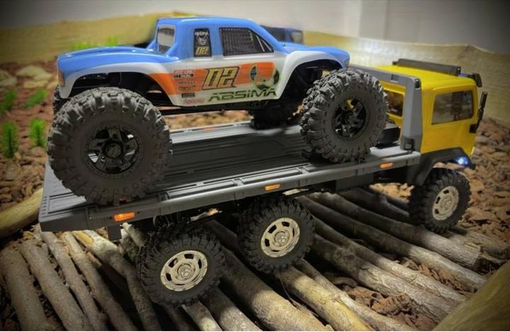 Immagine prodotto Absima CR18P Carro attrezzi 6x6 Brushless 1:18 RC modello di camion elettrico cingolato a quattro ruote