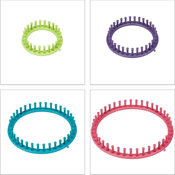Produktbild Relaxdays Strickring-Set