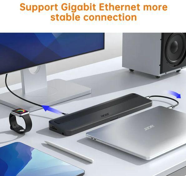Immagine prodotto Acer HP.DSCAB.015 (USB-C, 13 Porti)