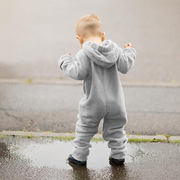 Actual product image Hoppediz Baby jumpsuit with turn-up cuffs (68, 70, 72, 74)