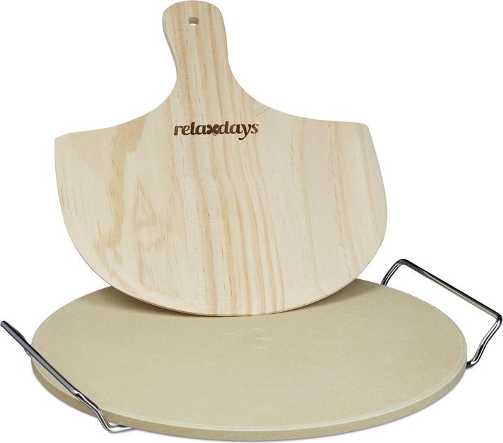 Relaxdays Pizzasteen set