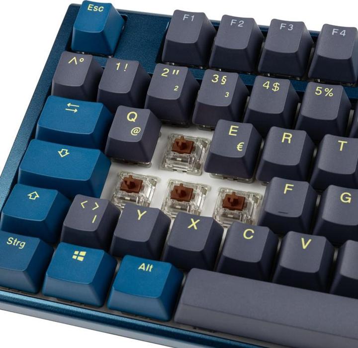 Actual product image Ducky One 3 Daybreak Gaming Keyboard, RGB LED - MX-Brown (DE, Cable)