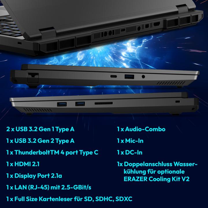 Immagine prodotto Erazer Beast 16 X1 Ultimate 16" 2.5K Core Ultra 9 275HX 32GB/2TB SSD RTX 5080 Win11 MD62733 (16", Intel Core Ultra 9 275HX, 32 GB, 2000 GB, DE)