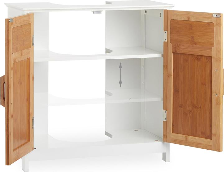 Image du produit Relaxdays Meuble sous-lavabo (60 x 30 x 60 cm)