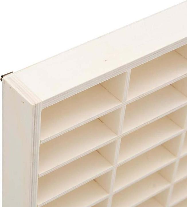 Image du produit VidaXL Vitrine murale Vitrine suspendue Vitrine de collectionneur avec 90 compartiments