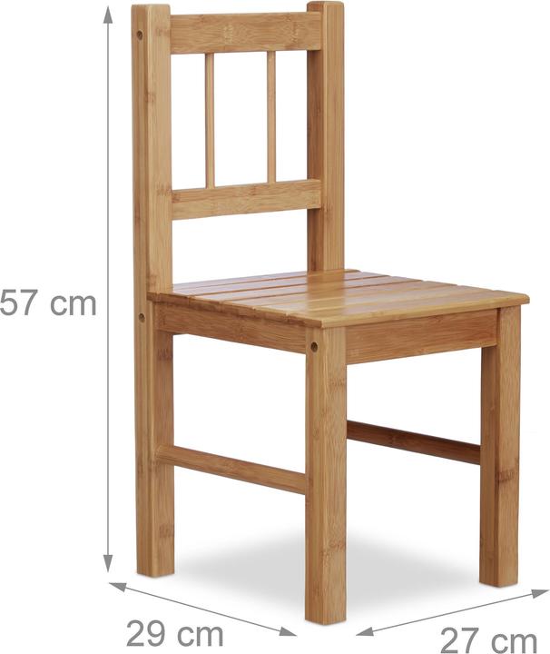 Productafbeelding Relaxdays Deco Stoel Bamboe (Kinderstoel)