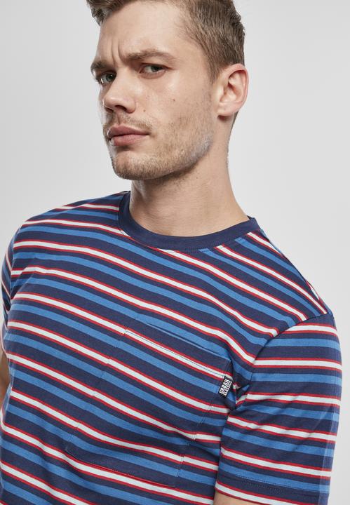 Immagine prodotto Urban Classics Tee con tasca a strisce veloci (M)