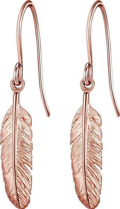 Image du produit Glanzstücke München Plume femme argent sterling or rose - 8194 (Argent 925)