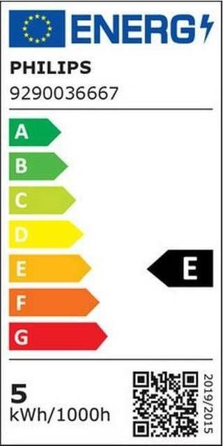 Energie-Label Philips Hue White Ambiance (GU10, 4.20 W, 350 lm, 3 x, E)