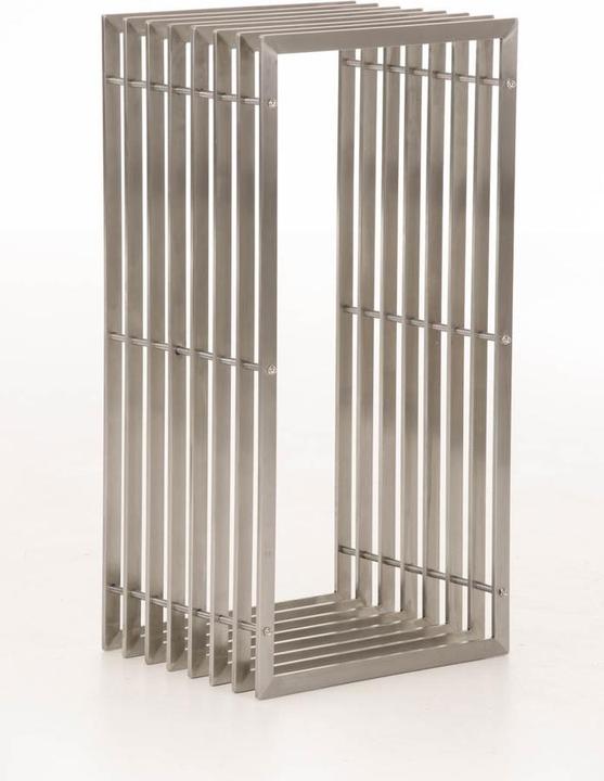 Actual product image CLP Firewood rack Irving 40x50x100, stainless steel (40 x 50 x 100 cm)