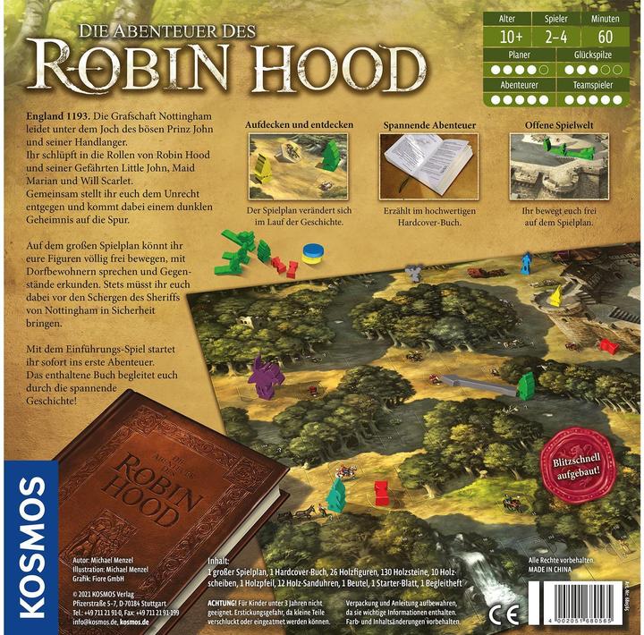 Produktbild Kosmos Die Abenteuer des Robin Hood (Deutsch)