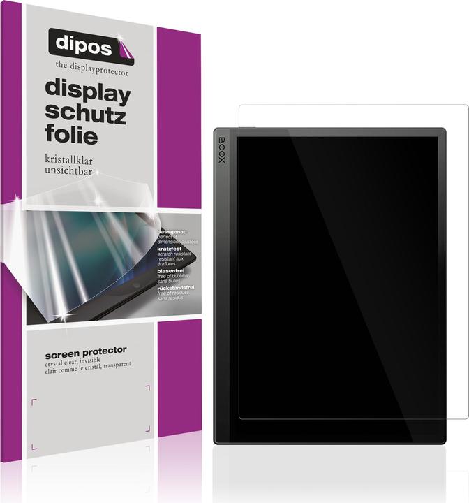 Actual product image Dipos Screen Protector Crystalclear (2 Piece, Boox Tab Ultra C)