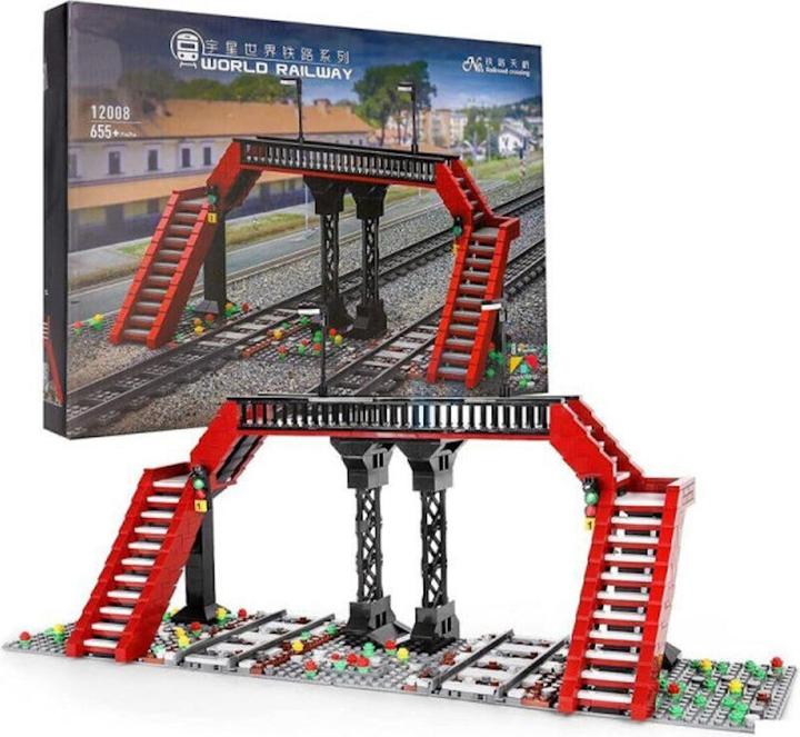 Immagine prodotto Mould King Mondo ferroviario Incrocio ferroviario
