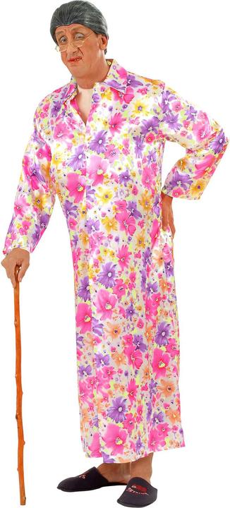 Actual product image Widmann Exhibitionist granny with sexy overall and dressing gown (S)