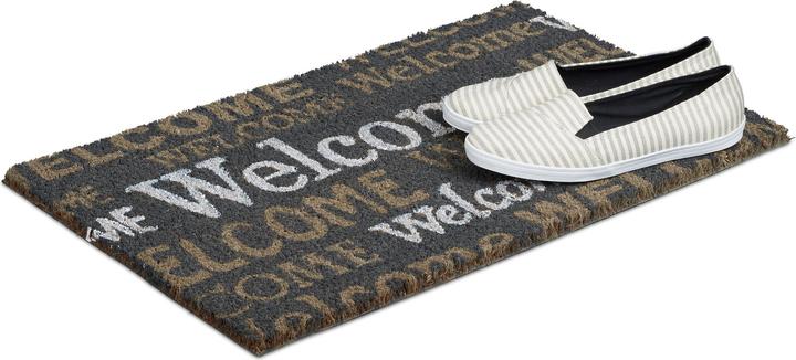 Actual product image Relaxdays Doormat coconut (40 x 60 x 1.5 cm)