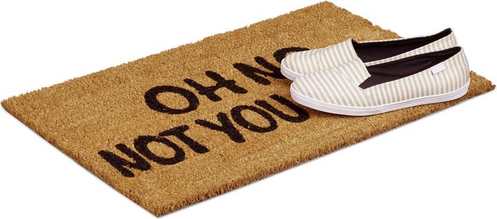 Image du produit Relaxdays Paillasson noix de coco (40 x 60 x 1.5 cm)