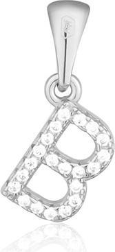 Image du produit JVD Pendentif en argent avec zircons lettre "B" SVLP0948XH2BI0B