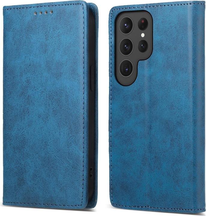 Cover-Discount Pochette avec bloqueur RFID bleu (Samsung Galaxy S24 Ultra)