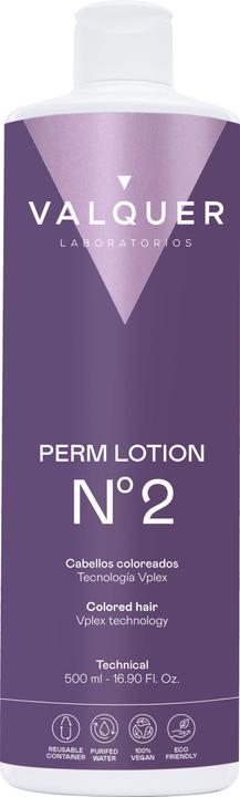Actual product image Valquer WAVE PERMANENT LIQUID Nº 2 (Colured) 500 ML