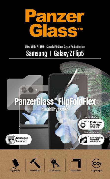 Image du produit PanzerGlass Protecteur d'écran (1 pièce(s), Samsung Galaxy Z Flip5)