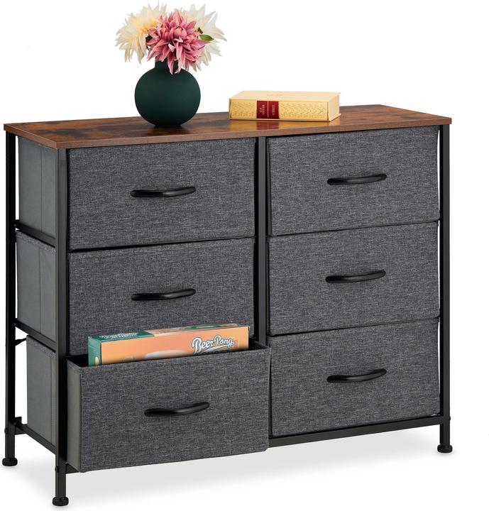 Immagine prodotto Relaxdays Cassettiera (80 x 30 x 63 cm)