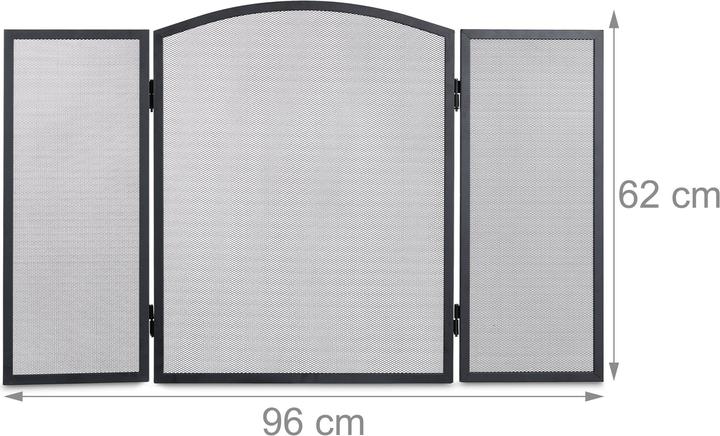 Actual product image Relaxdays Spark protection grille (96 x 1 x 62 cm)