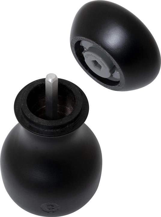 Produktbild Crush Grind Salz- und Pfeffermühle Lyon 2er Set, 9.6 cm, Schwarz (Pfeffer, Salz)
