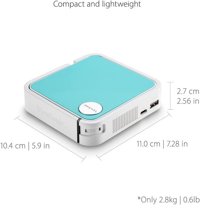 Produktbild Viewsonic M1 Mini (WVGA, 50 lm, 1.2:1)