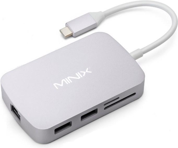 Actual product image Minix NEO-C-GGR (USB-C, 7 Ports)