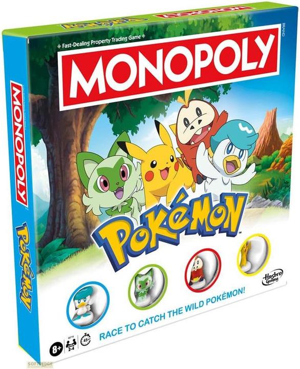 Actual product image Hasbro Pokémon Brettspiel Monopoly *Englische Version* (English)