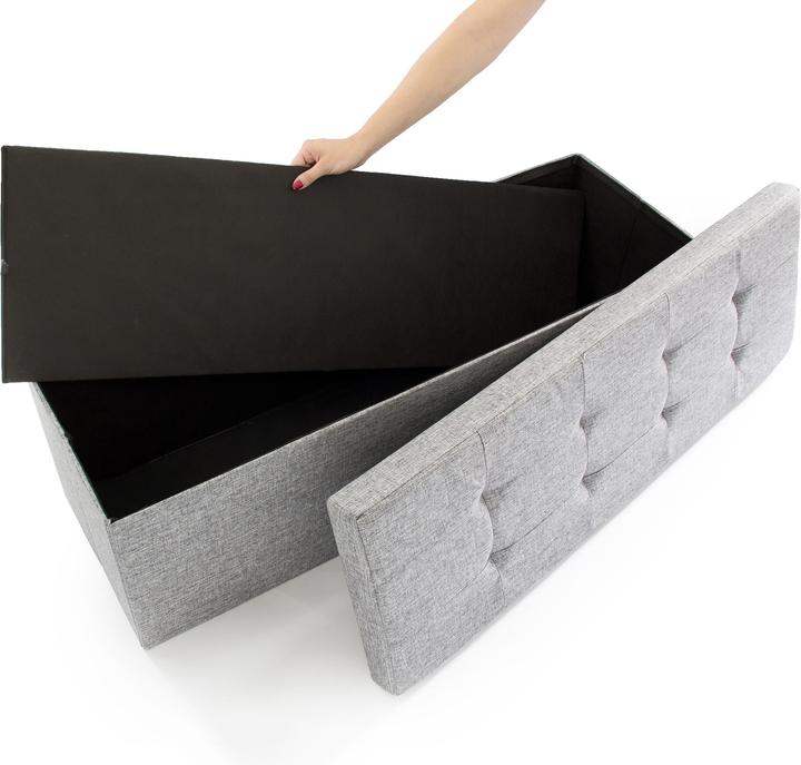 Produktbild Relaxdays Faltbare Sitzbank (38 cm)