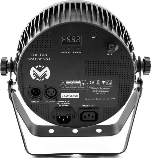 Image du produit Mac Mah Flat Par 12x12W 6in1 (12 W, LED)