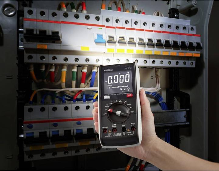 Image du produit Voltcraft VC252 Multimètre portable numérique CAT III 600 V Affichage (Counts) : 4000 (CAT III 600V)