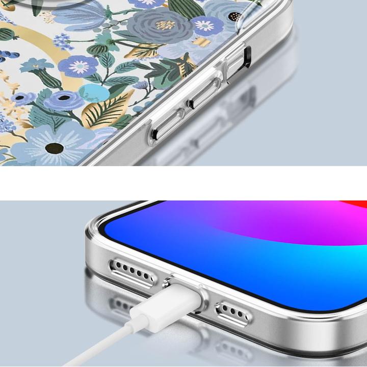 Image du produit Case-Mate Rifle Party Co. Garden Party Blue MagSafe (Apple iPhone 15)