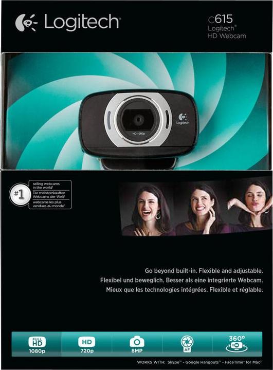 Immagine prodotto Logitech C615 (2 Mpx)