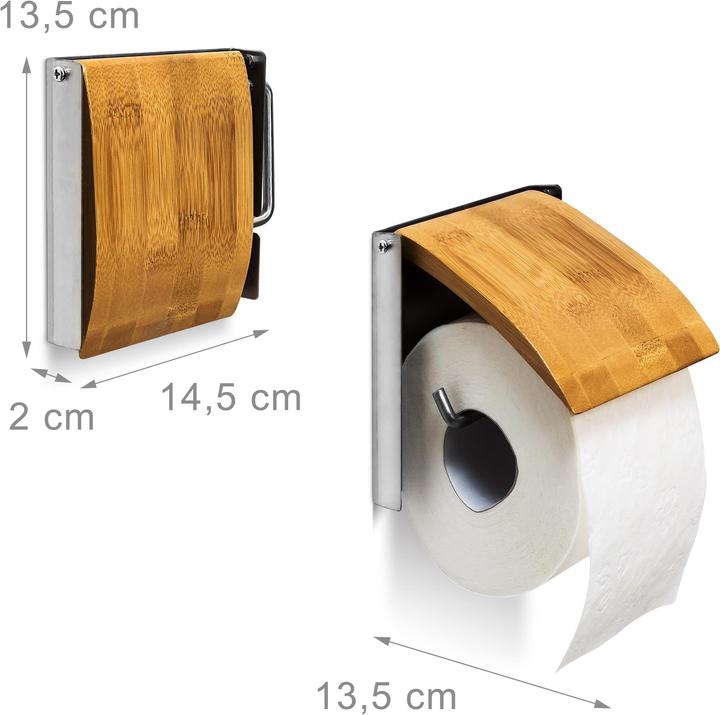 Produktbild Relaxdays Toilettenpapierhalter