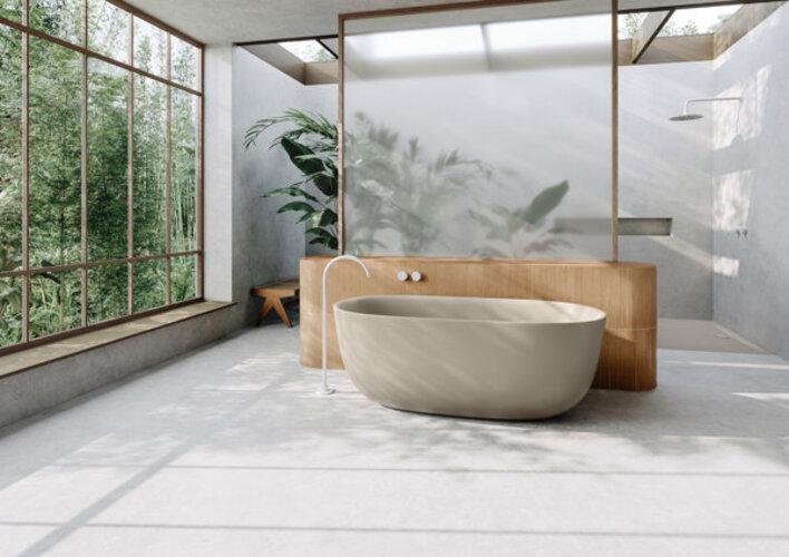 Immagine prodotto Kaldewei Meisterstücke Oyo Duo Mod. 1051-4034, vasca da bagno autoportante, 1730x820 mm, con troppo (92 cm, 76.50 cm)