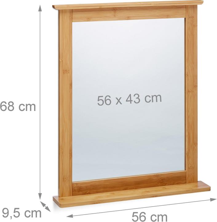 Actual product image Relaxdays Bamboo (56 x 68 cm)
