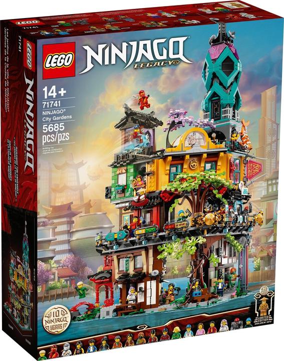 Actual product image LEGO Die Gärten von NINJAGO City (71741, LEGO Ninjago, LEGO Rare Sets)