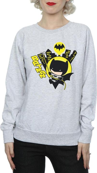 Immagine prodotto Chibi Batman Swinging Felpa Donna (L)