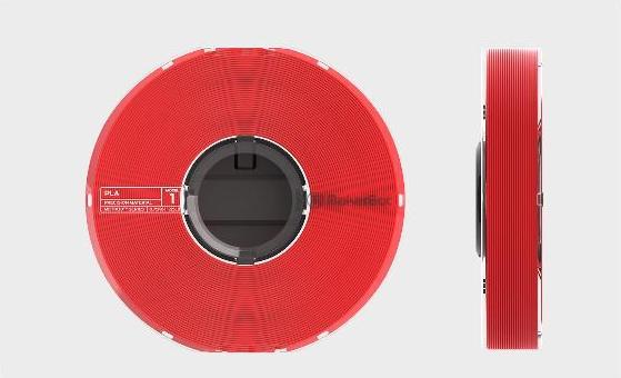 Immagine prodotto Makerbot Rotolo di filamento PLA rosso 1,75 mm (PLA, 1.75 mm, Rosso)