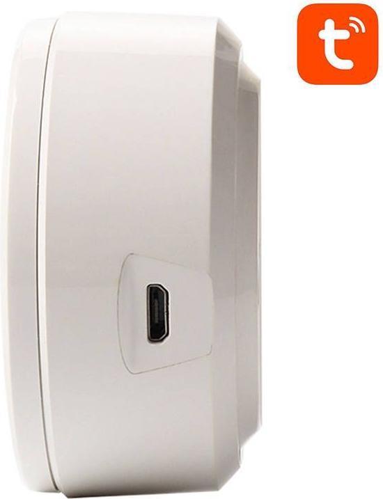 Produktbild Neo Intelligente Alarmsirene WiFi NAS-AB02WT mit Feuchtigkeitstemperatursensor TUYA